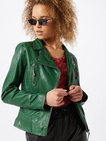 OAKWOOD Between-Season Jacket in Green: front