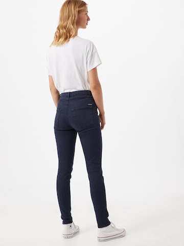 ESPRIT Skinny Džíny – modrá