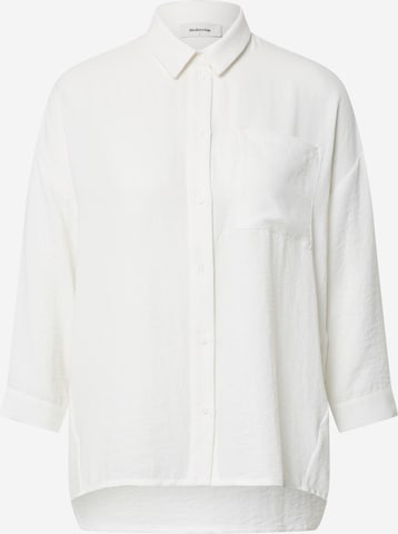 Camicia da donna 'Alexis' di modström in bianco: frontale