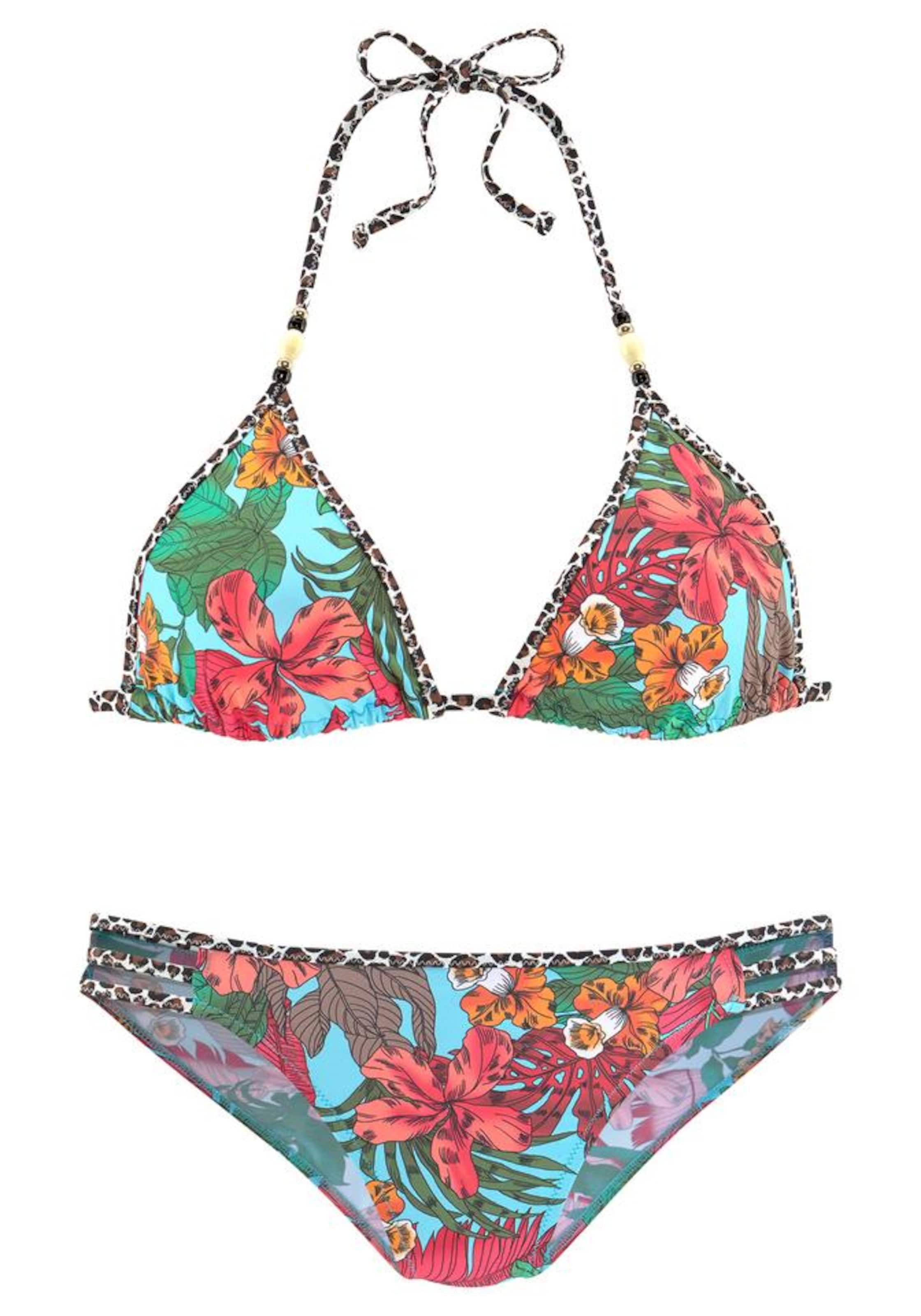 Triangle Bikini Bruno Banani en mélange de couleurs : devant
