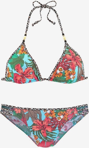 BRUNO BANANI Triangle Bikini in Mixed colors: front