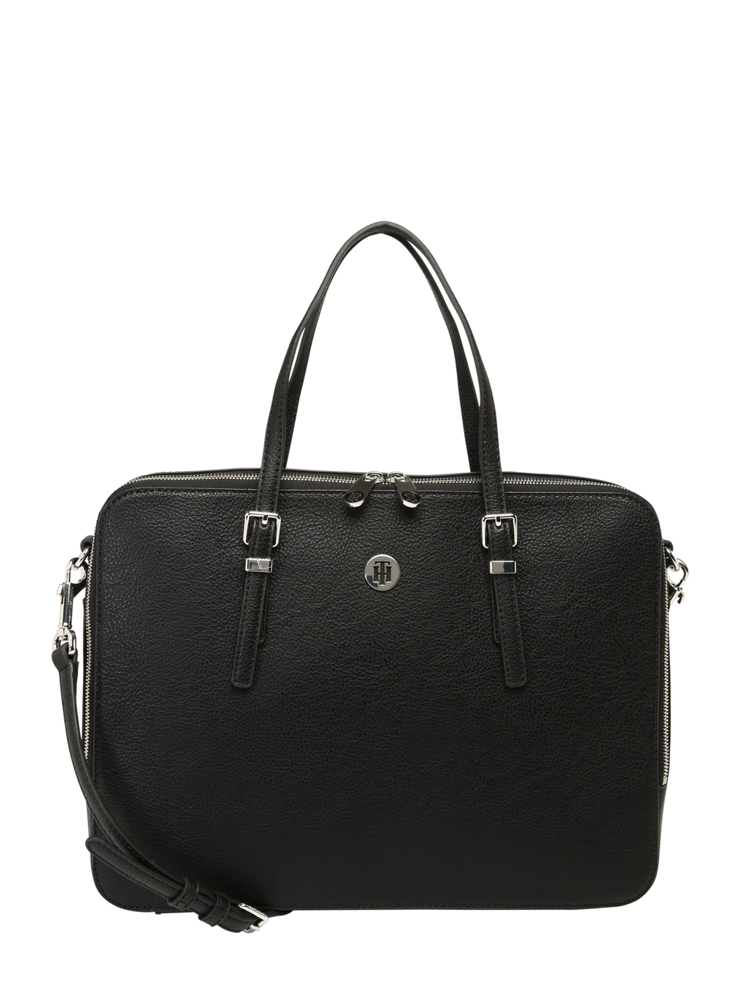 TOMMY HILFIGER - Laptoptas 'HONEY COMPUTER BAG' in de kleur Zwart