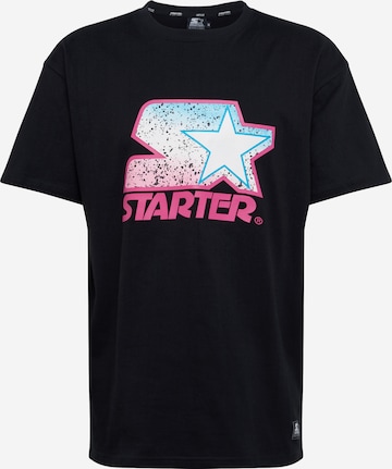 Starter Black Label Regular fit Majica | črna barva: sprednja stran