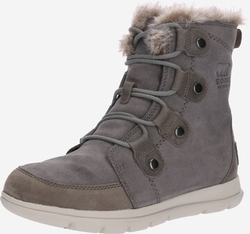 SOREL Winterboots »Explorer Joan« in Grau: predná strana