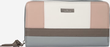 TOM TAILOR Wallet 'Juna' in Blue: front