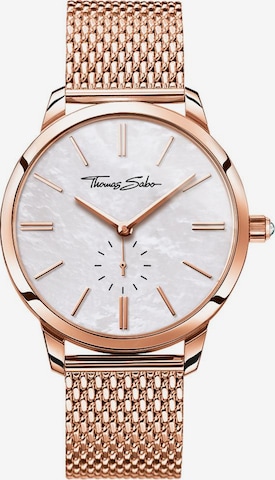 Thomas Sabo Uhr in Gold: predná strana