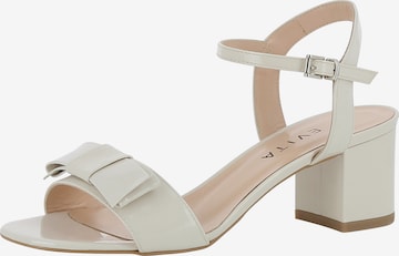 EVITA Sandaal 'Mariella' in Beige: voorkant