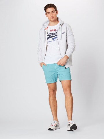 Tricou de la Superdry pe alb