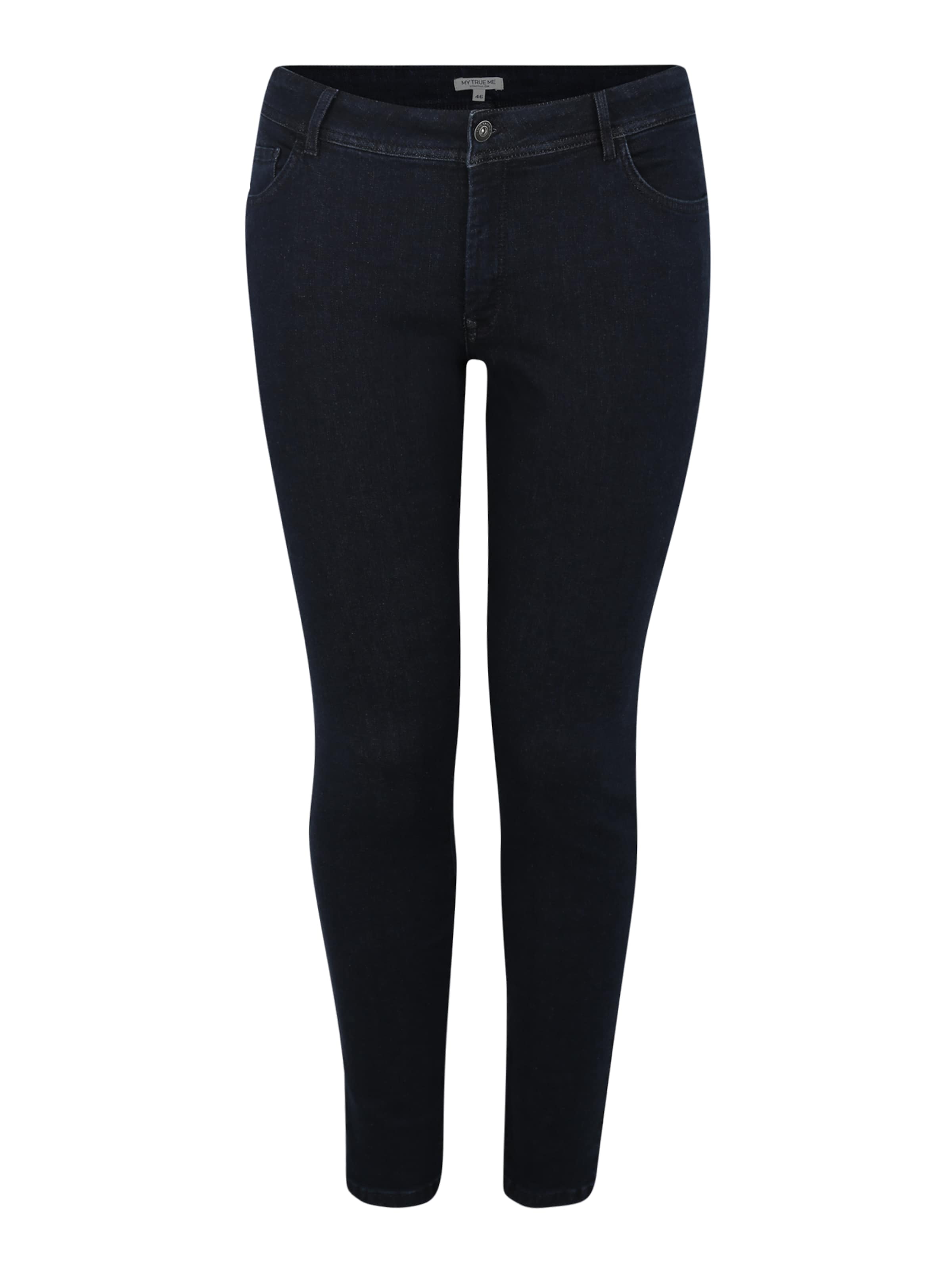 MY TRUE ME - Jeans 'basic skinny denim Denim Long 1/1' in de kleur Blauw denim