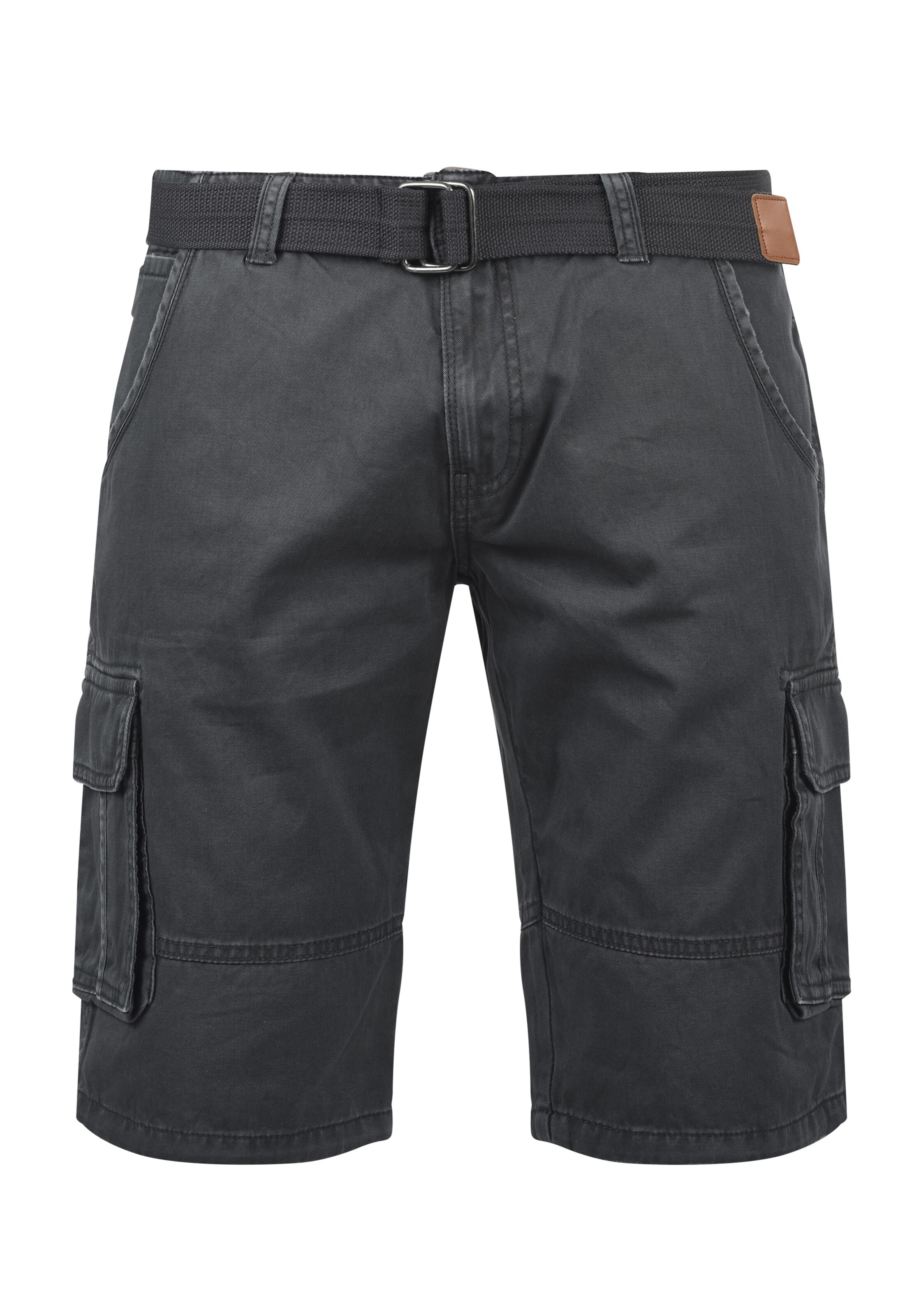 Pantalon cargo 'Costa' INDICODE JEANS en gris : devant