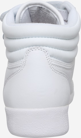 Baskets hautes Reebok en blanc : derrière