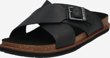 TIMBERLAND Mules in Black: front