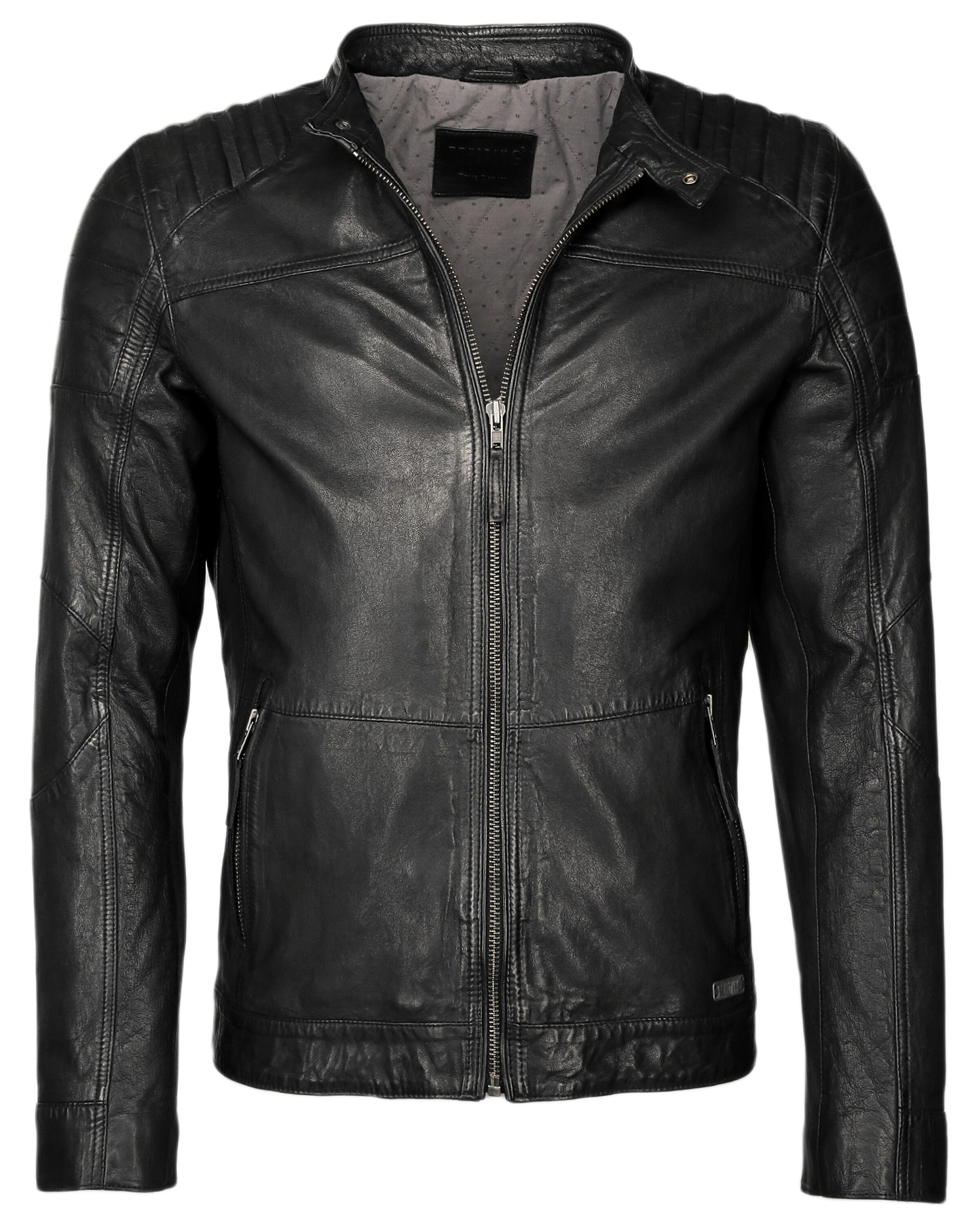 MUSTANG Between-season jacket 'Wellington' in Black: front