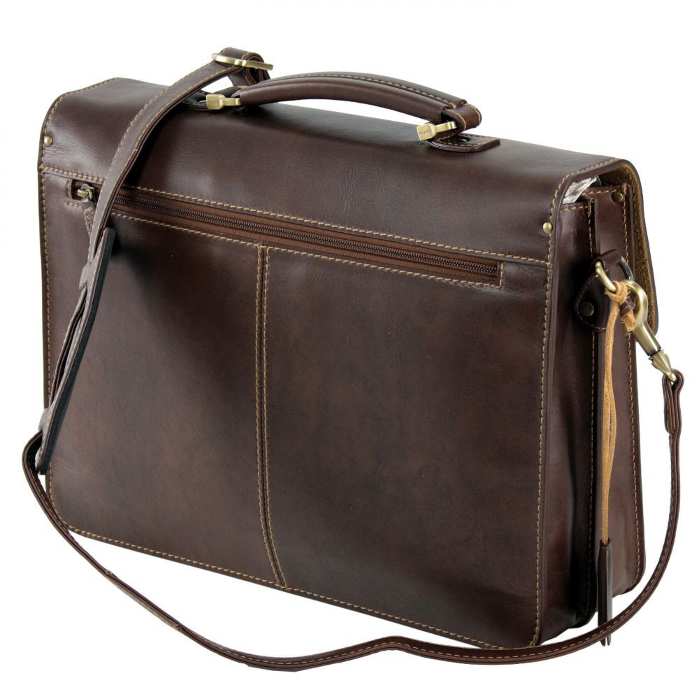 Picard Document Bag 'Toscana' in Brown