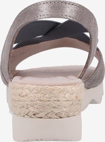 GABOR Strap Sandals in Grey