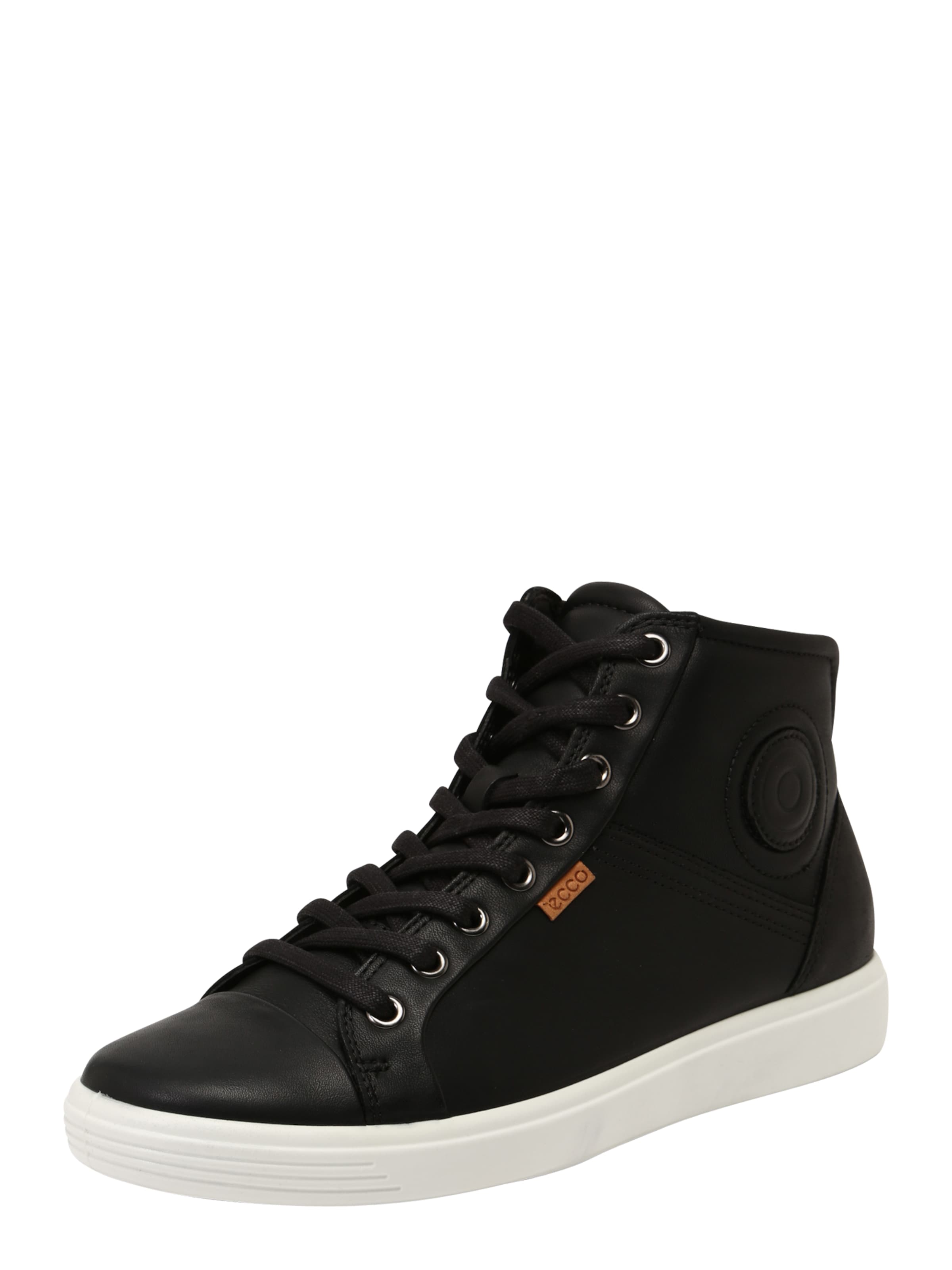 ECCO Kotníkové tenisky – černá: přední strana