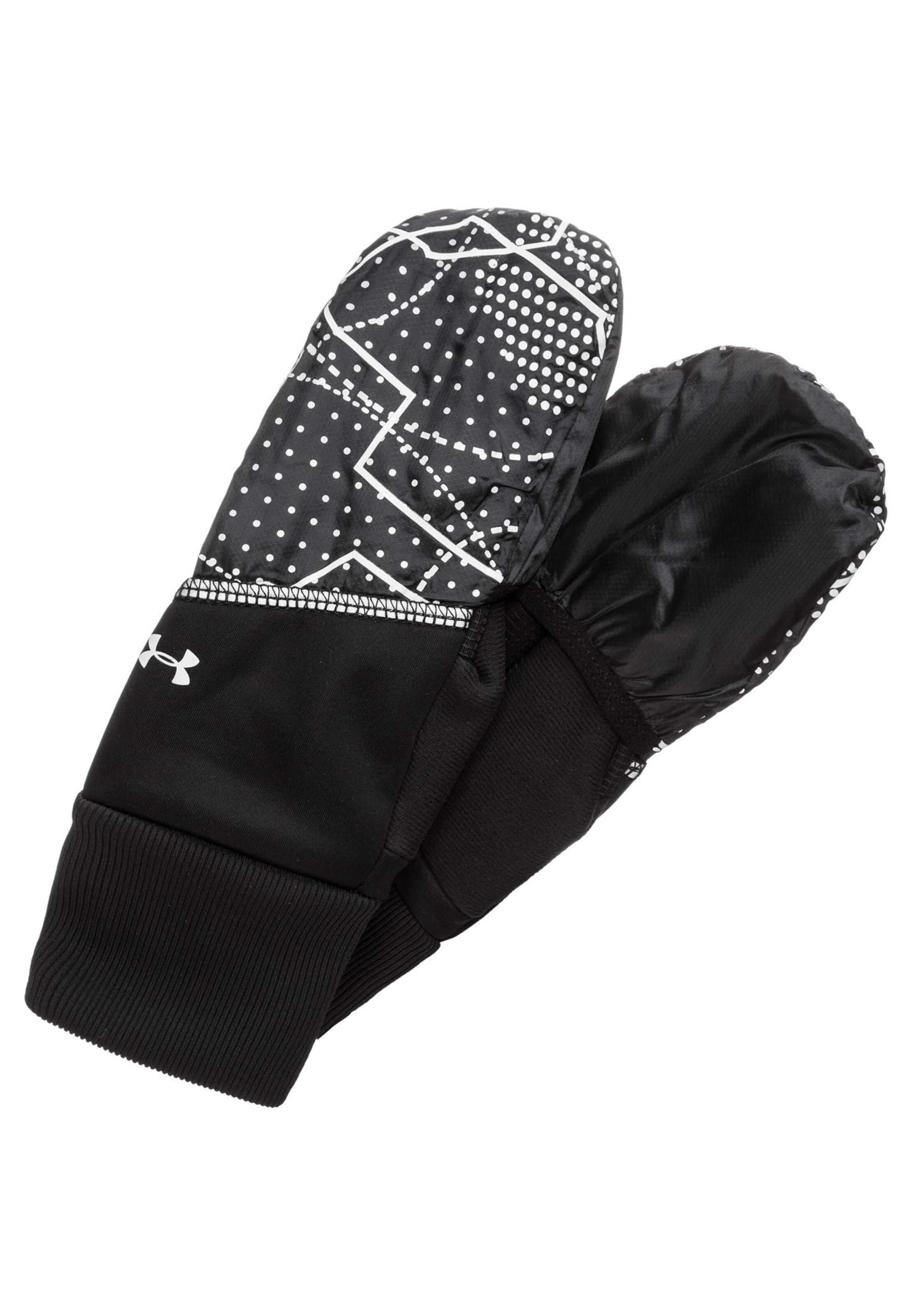UNDER ARMOUR - Laufhandschuh in schwarz