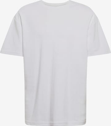 Urban Classics - Ajuste regular Camiseta 'Waffle' en blanco: frente