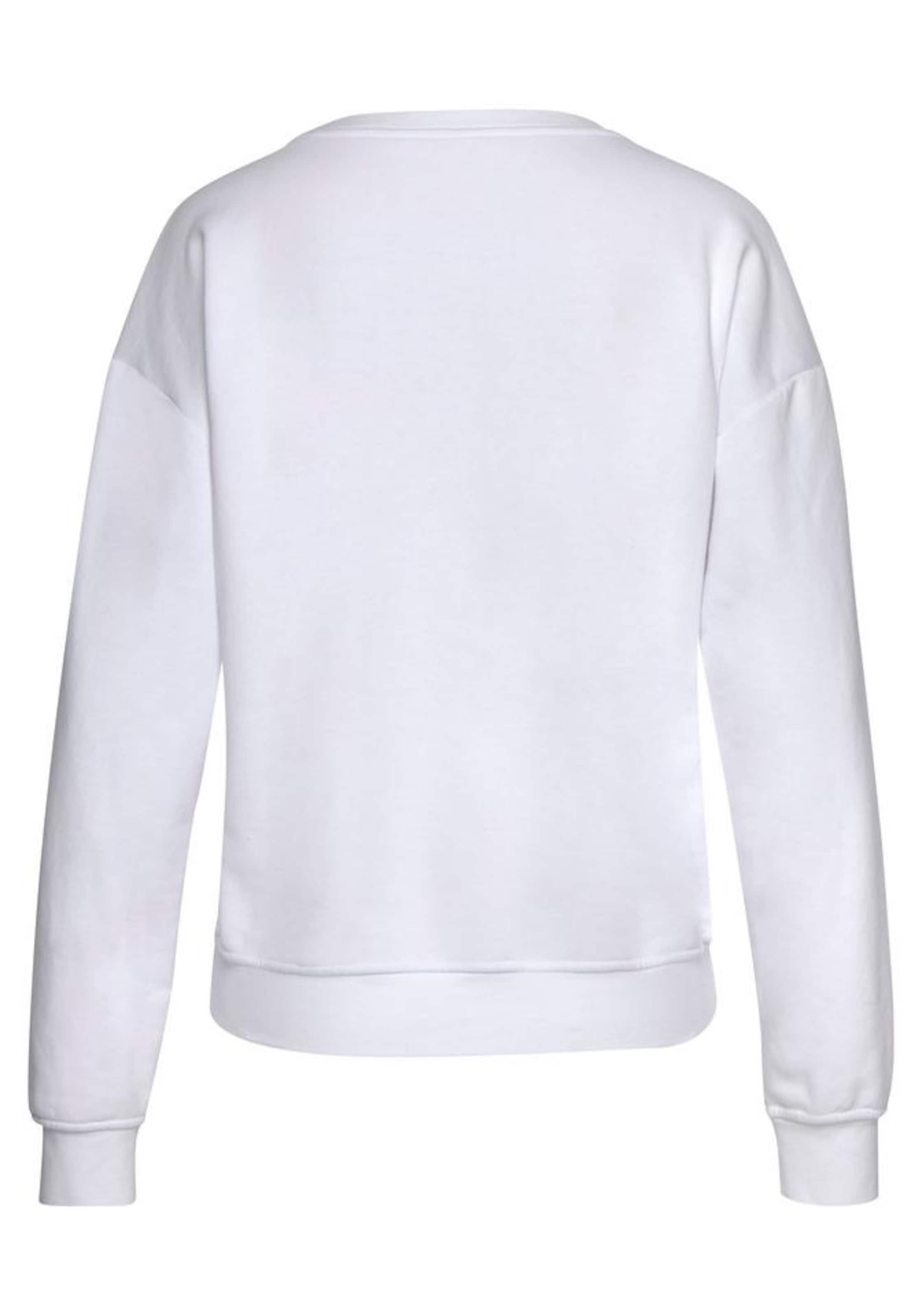 LASCANA Sweatshirt in White