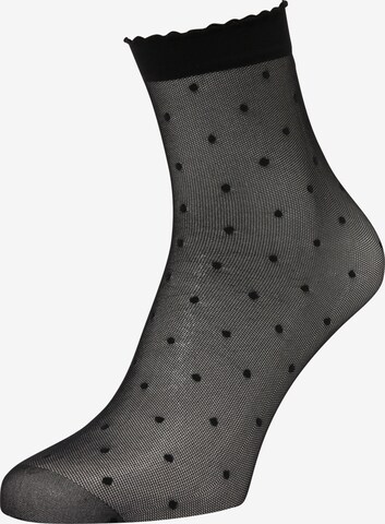 FALKE Socks in Black: front