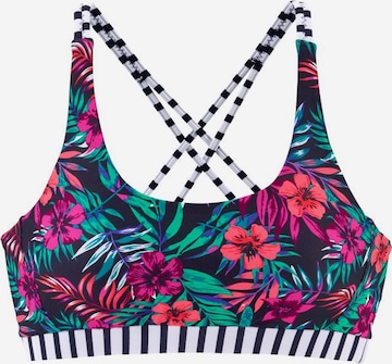 VENICE BEACH Bustier-Top 'Summer' in Blau: predná strana