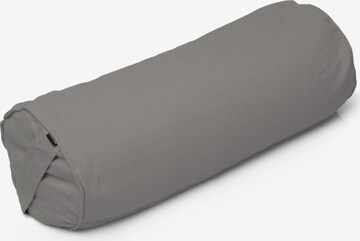 YOGISTAR.COM Pillow 'Yin - Plus - Rund' in Grey: front