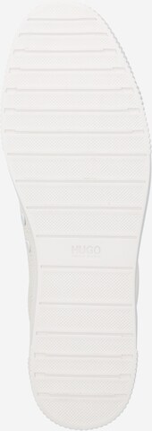 HUGO Red Sneakers 'Zero Tenn' in White: bottom