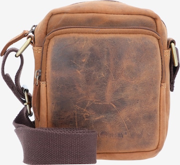 GREENBURRY Crossbody Bag in Brown: front