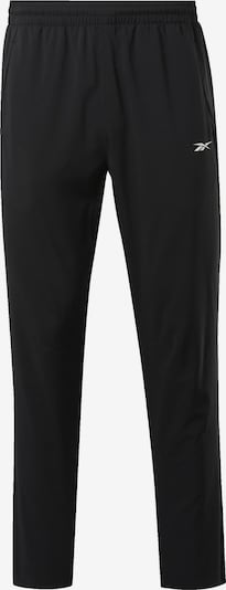 Pantaloni sport 'Workout Ready' Reebok pe negru, Vizualizare produs