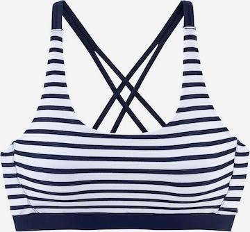 VENICE BEACH Bustier-Top 'Summer' in Blau: predná strana