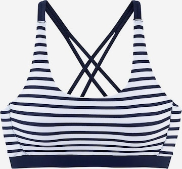 VENICE BEACH Bustier Góra bikini 'Summer' w kolorze niebieski: przód