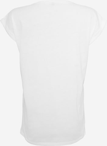 Merchcode T-Shirt in Weiß: zadná strana