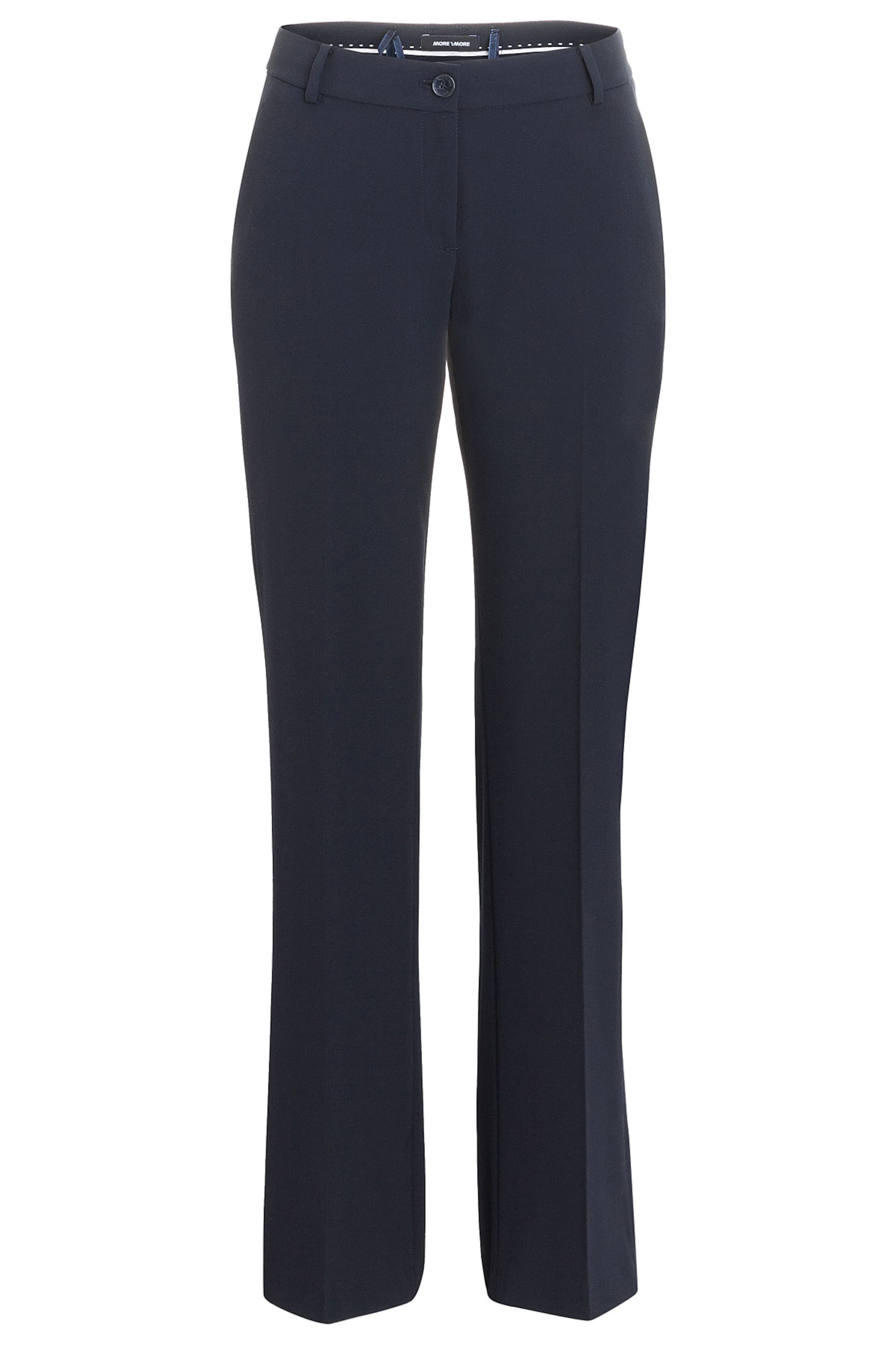 zils MORE & MORE Standarta Buktētas bikses 'Hanna'