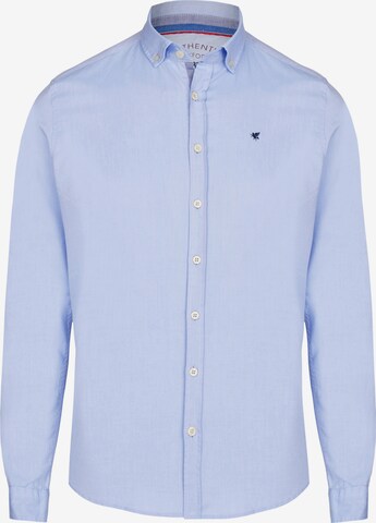 PURE Comfort Fit Hemd 'Oxford' in Blau: predná strana