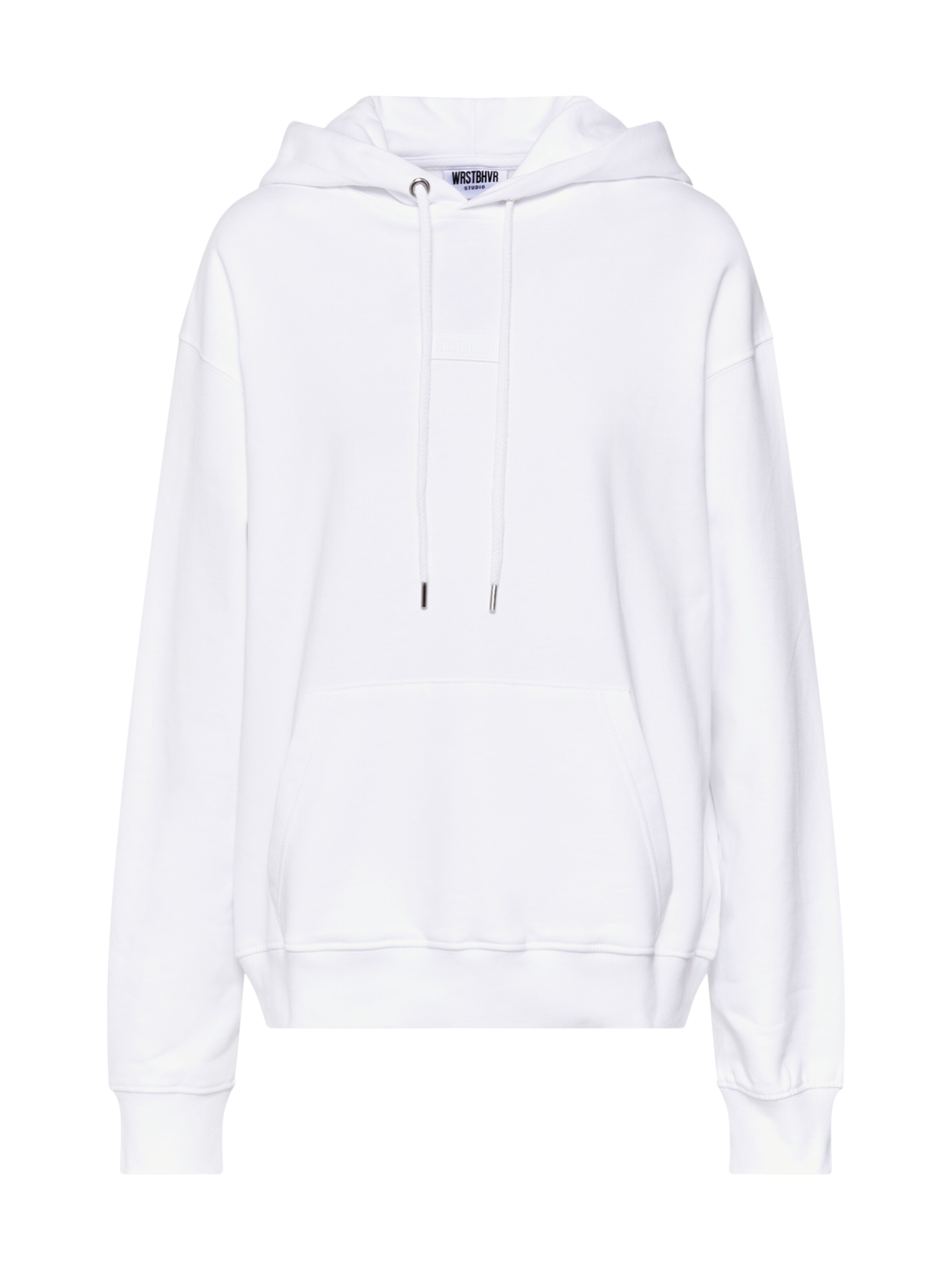 Worst Behavior - Sweatshirt 'Whitecap' in de kleur Wit