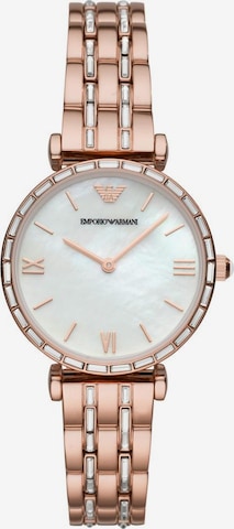 Emporio Armani Analog Watch in Pink: front