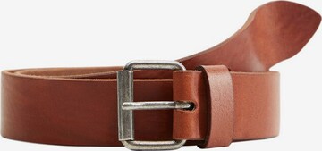 Ceinture 'Javier' MANGO MAN en marron : devant