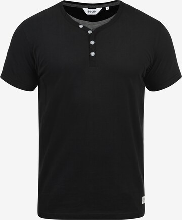 !Solid Shirt 'DORIAN' in Black: front