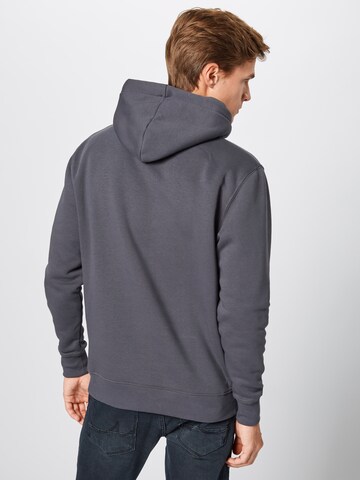 Sweat-shirt ALPHA INDUSTRIES en gris : derrière