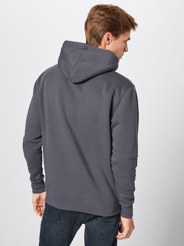 ALPHA INDUSTRIES Sweatshirt in Grey: back