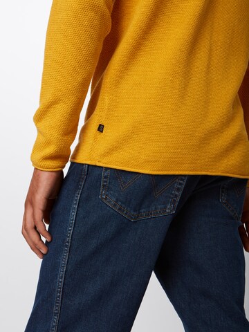 Pull-over QS en jaune