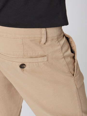 TOM TAILOR Slimfit Hose in Beige