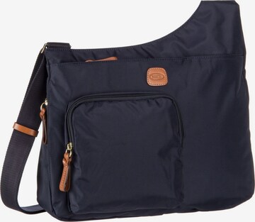Bric's Crossbody Bag in Blue: front
