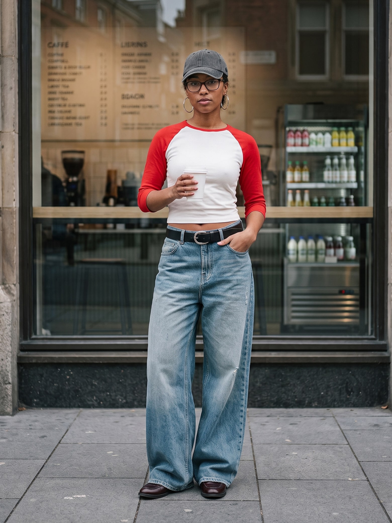 The AY Style Collective - Baseball Tee & Cap Look