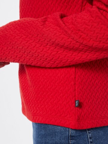 QS Bluza rozpinana w kolorze czerwony