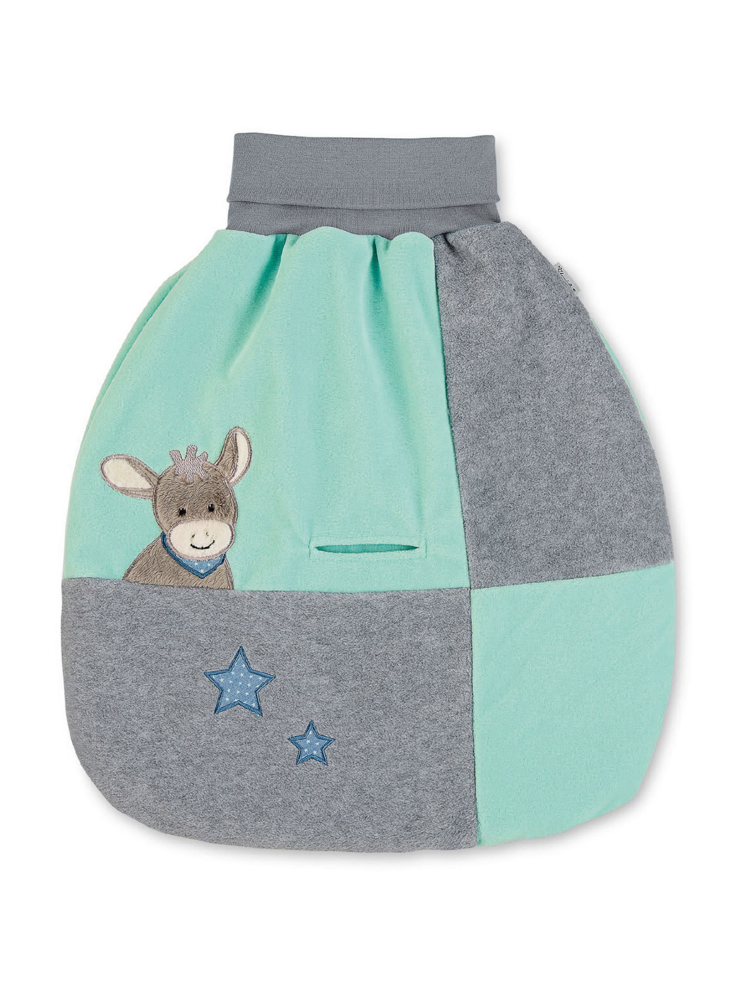 STERNTALER Strampelnest 'Emmi' in Grau: Vorderseite