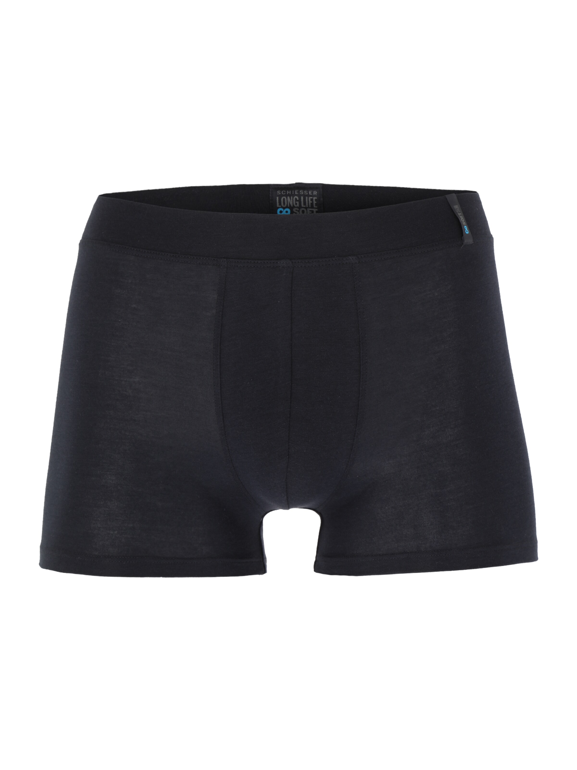 SCHIESSER Boxershorts in Zwart: voorkant