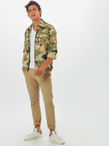 G-Star RAW Slimfit Chinohousut 'Vetar slim' värissä beige