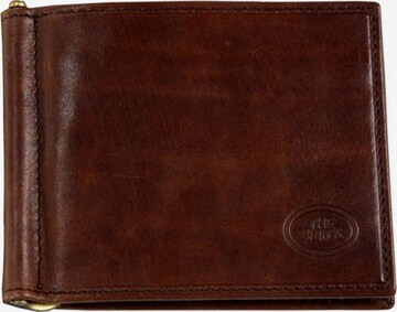 The Bridge Wallet 'Story Uomo' in Brown: front