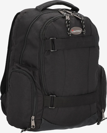 Lightpak Rucksack 'Hawk' in Schwarz